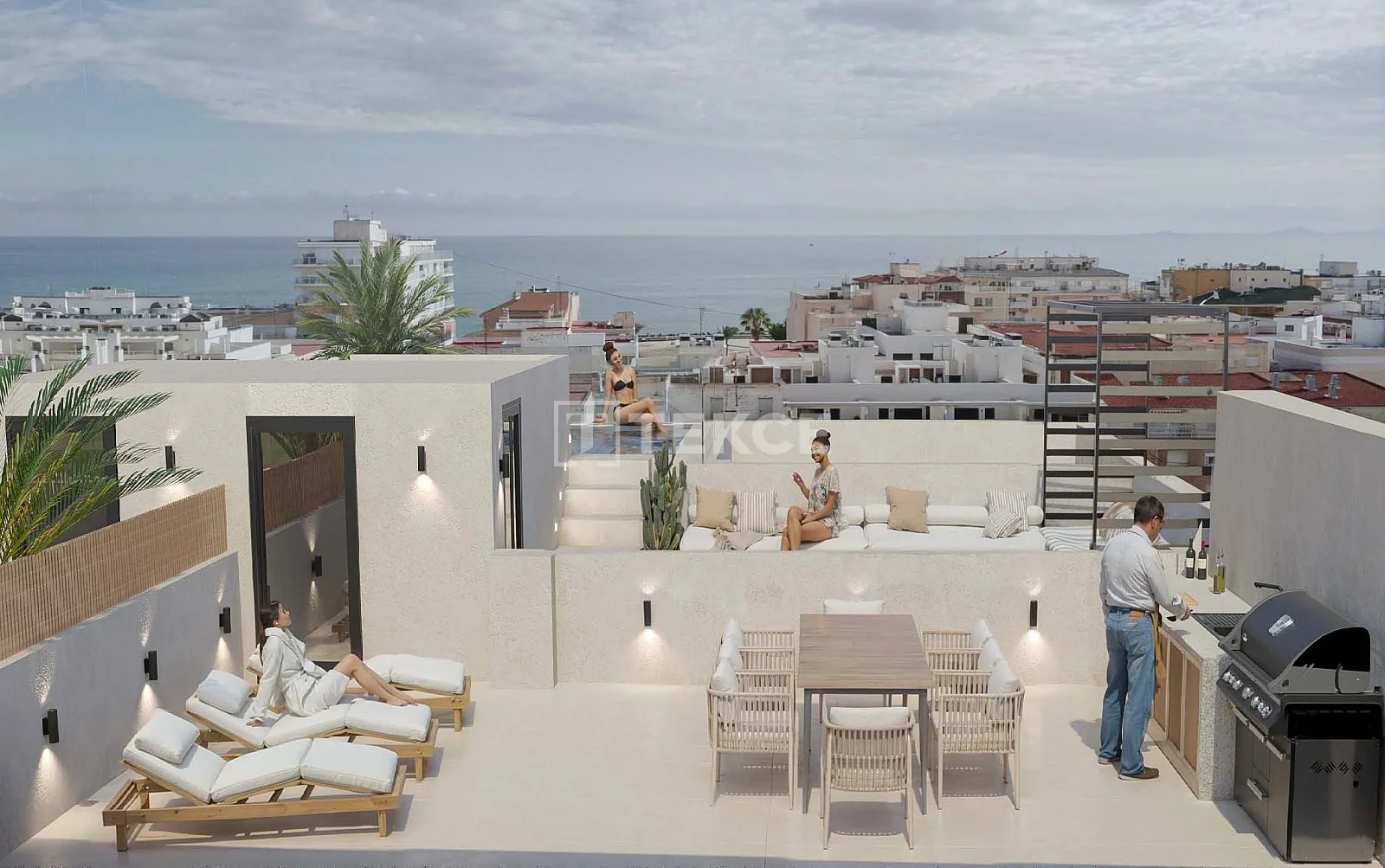 2-Bedroom Penthouse and Apartments in Alicante, 500 m from the Sea, photo 3