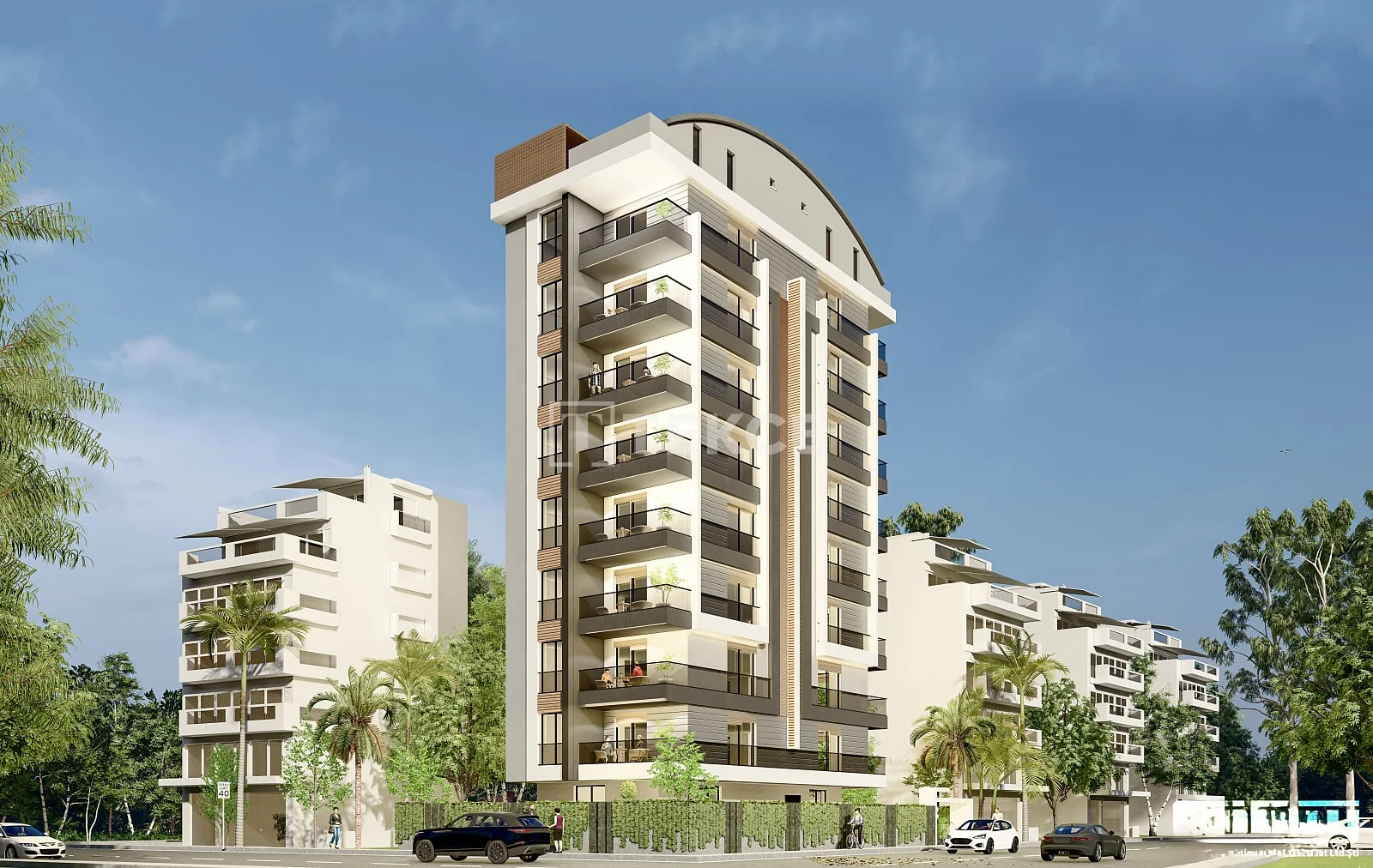 2-Bedroom Apartment with Balcony in Muratpasa, Antalya