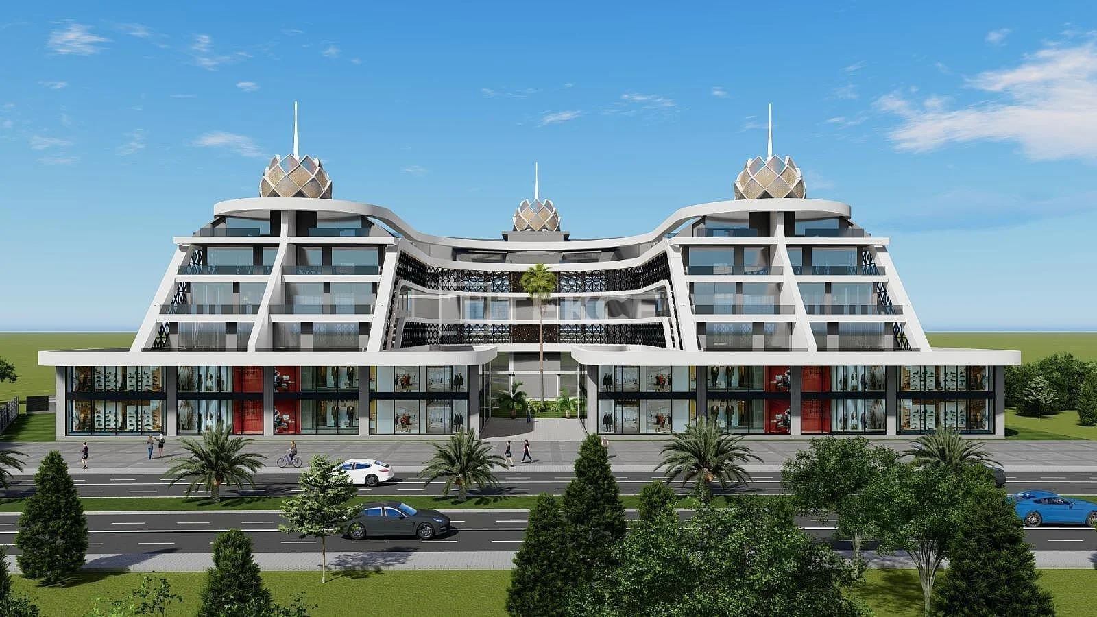 Commercial Space 115 m² in Oba, Alanya