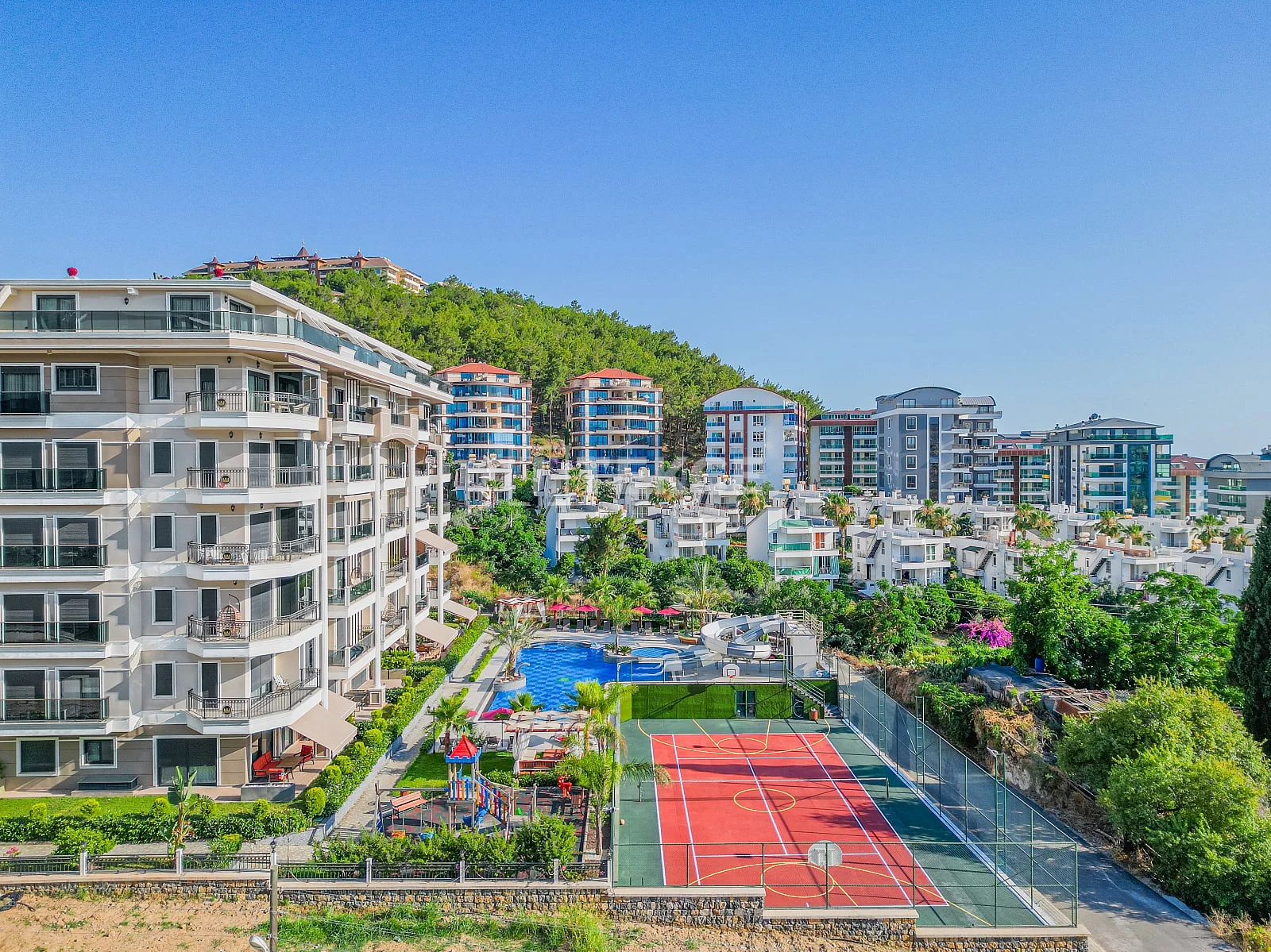 1-Bedroom Apartment with Sea View in Kargicak, Alanya, photo 4