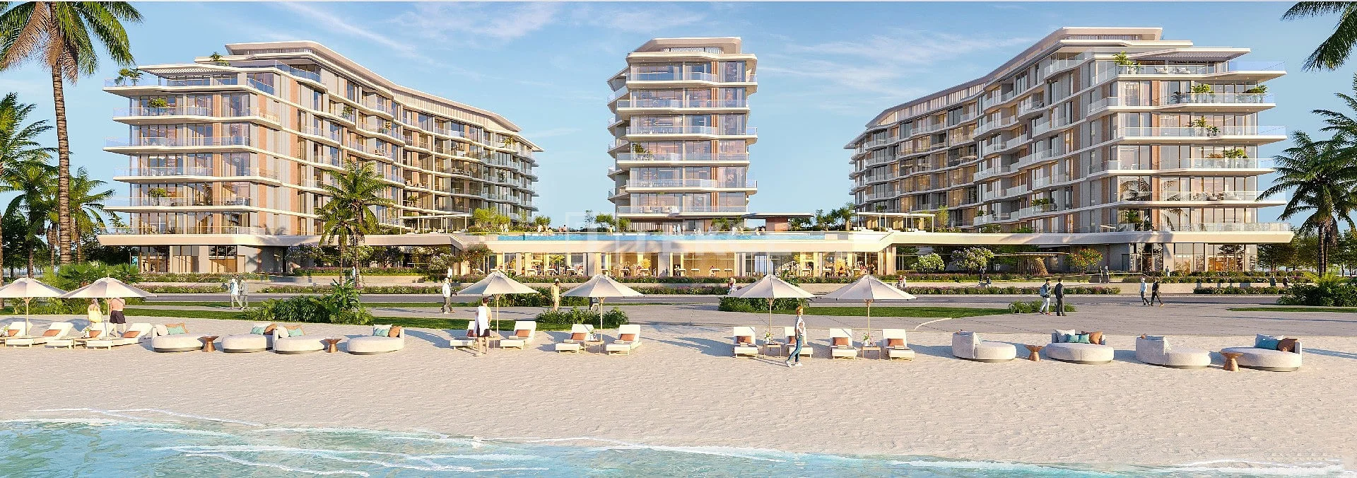 2 комнаты (1 спальня) у моря на Дубай Айлендс, 123 м², фото 2
