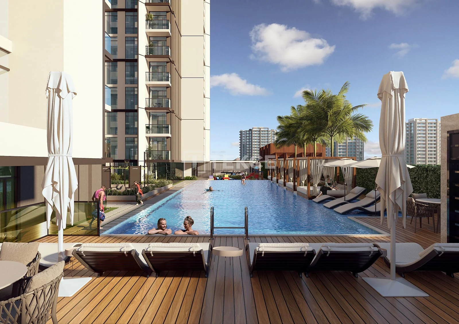 1-Bedroom Apartment with City View in Jumeirah Village Circle, Dubai, photo 3