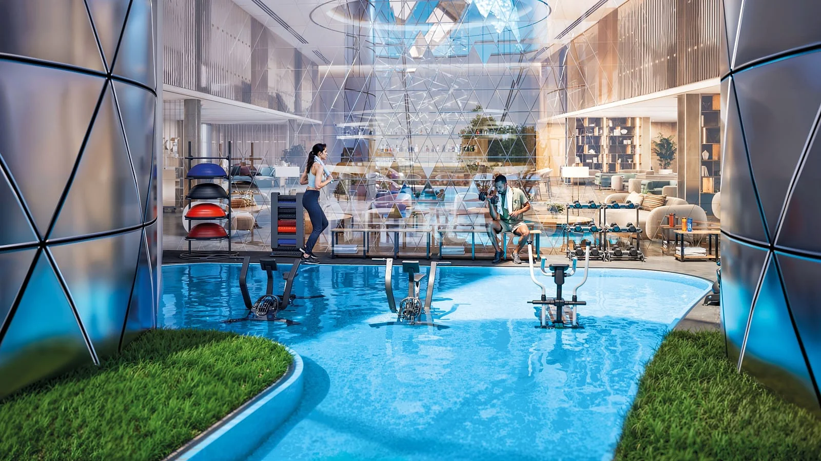 4-Bedroom Apartment with Private Pool in Jumeirah Lake Towers, Dubai, photo 5