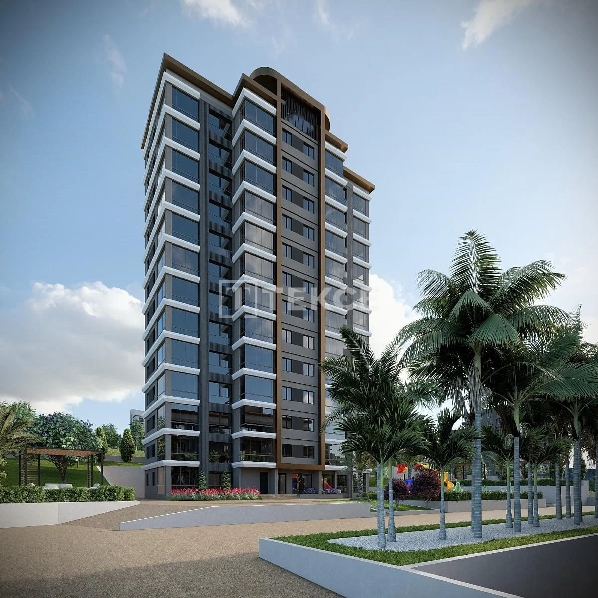 2-Bedroom Apartment with City View in Yenisehir, Mersin