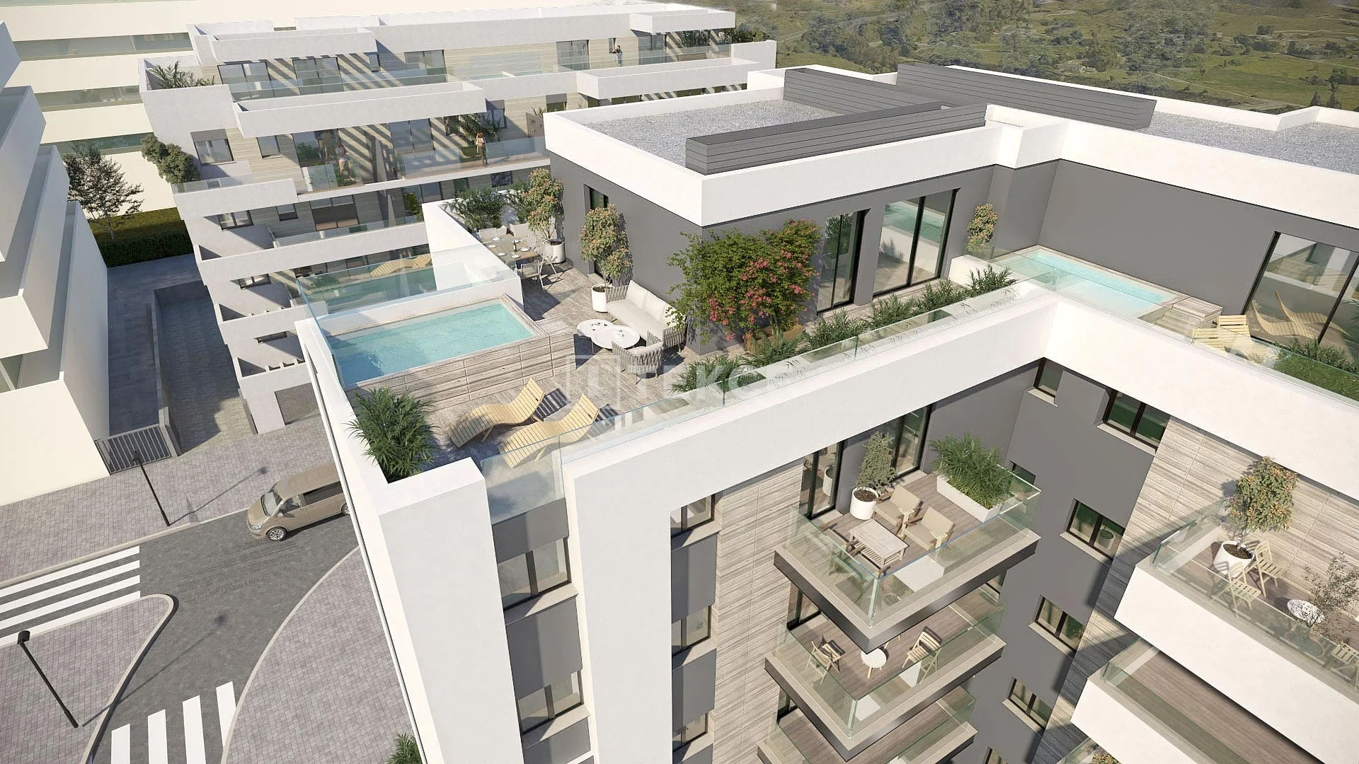 3-Bedroom Apartment with Terrace in Mijas, Malaga, photo 3