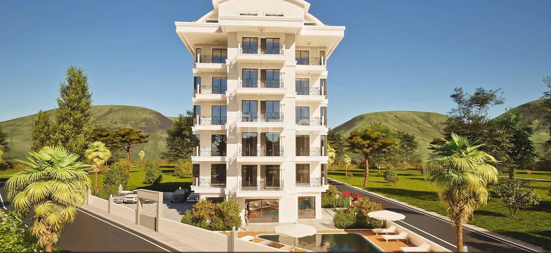 1-Bedroom Apartment with Sea and City Views in Avsallar, Alanya, photo 3