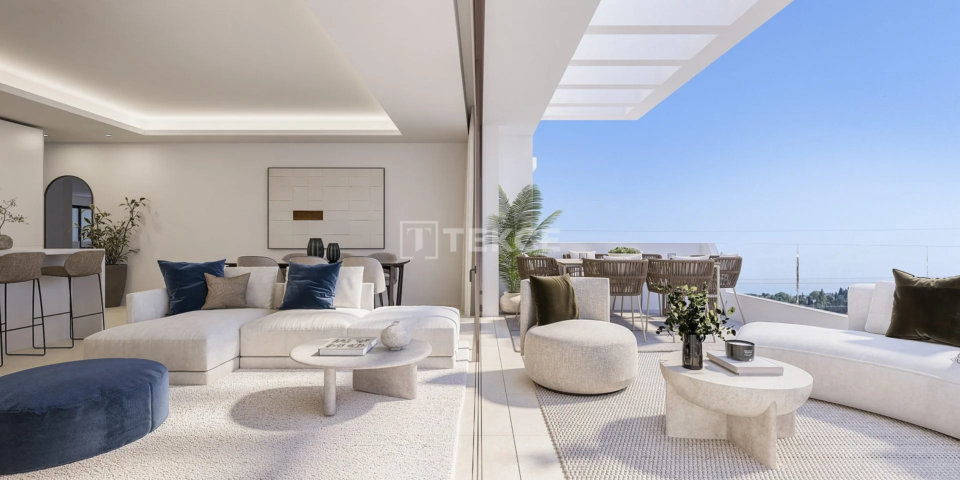 3-Bedroom Penthouse with Golf Course Views in Mijas, photo 2