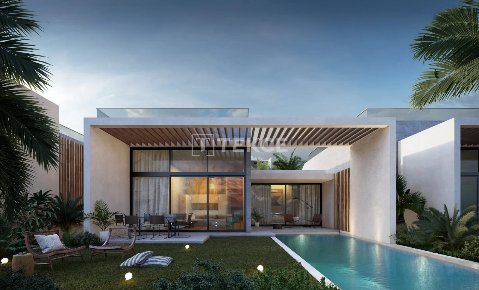 3-Bedroom Beachfront Villa with Private Pool in Kyrenia