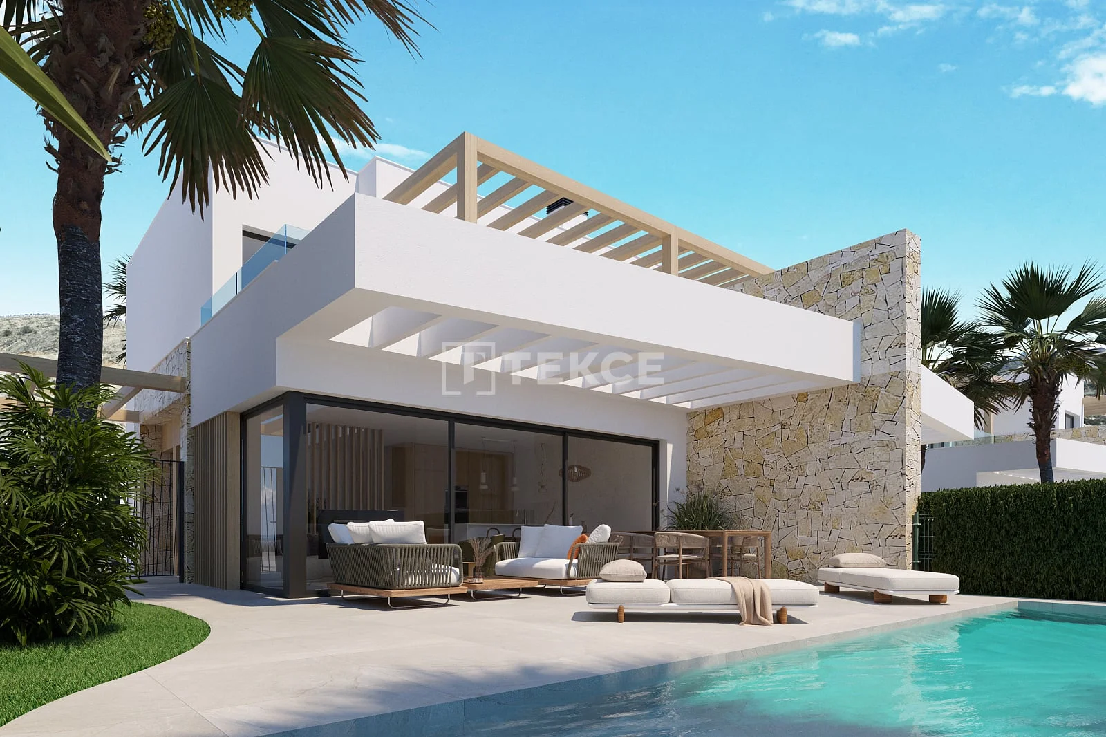 3-Bedroom Townhouse with Private Pool and Golf Course View in Monforte del Sid, photo 3