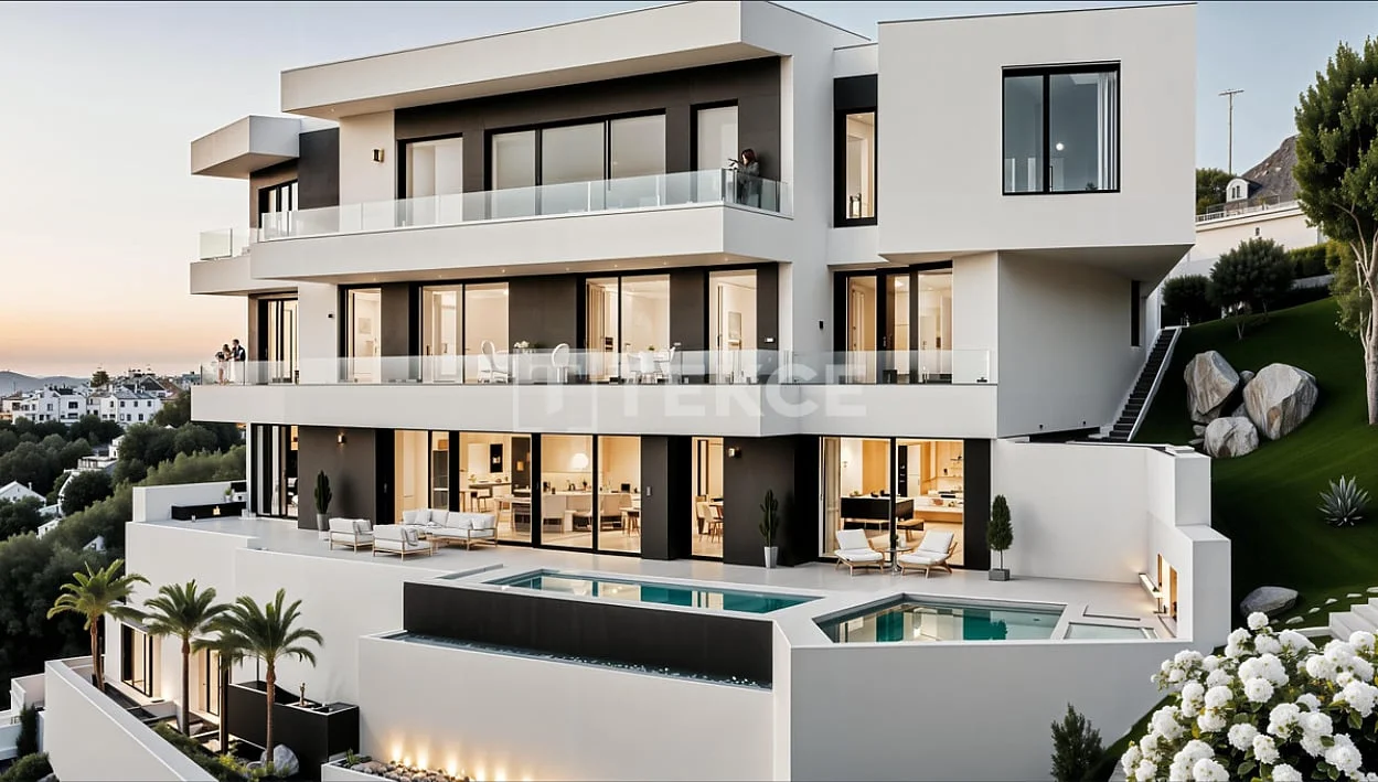 5-Bedroom Villa with Private Pool and Golf Course Views in Mijas