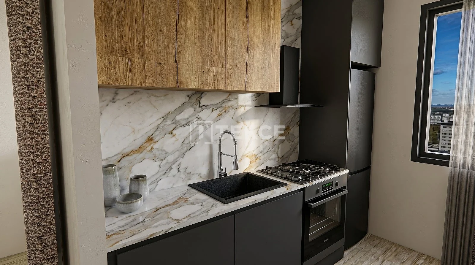 1-Bedroom Apartment with Smart Home System in Kepez, Antalya, photo 5