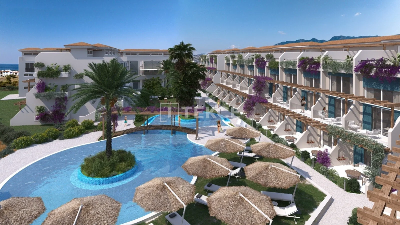 2-Bedroom Penthouse with Sea and Mountain Views in Kyrenia