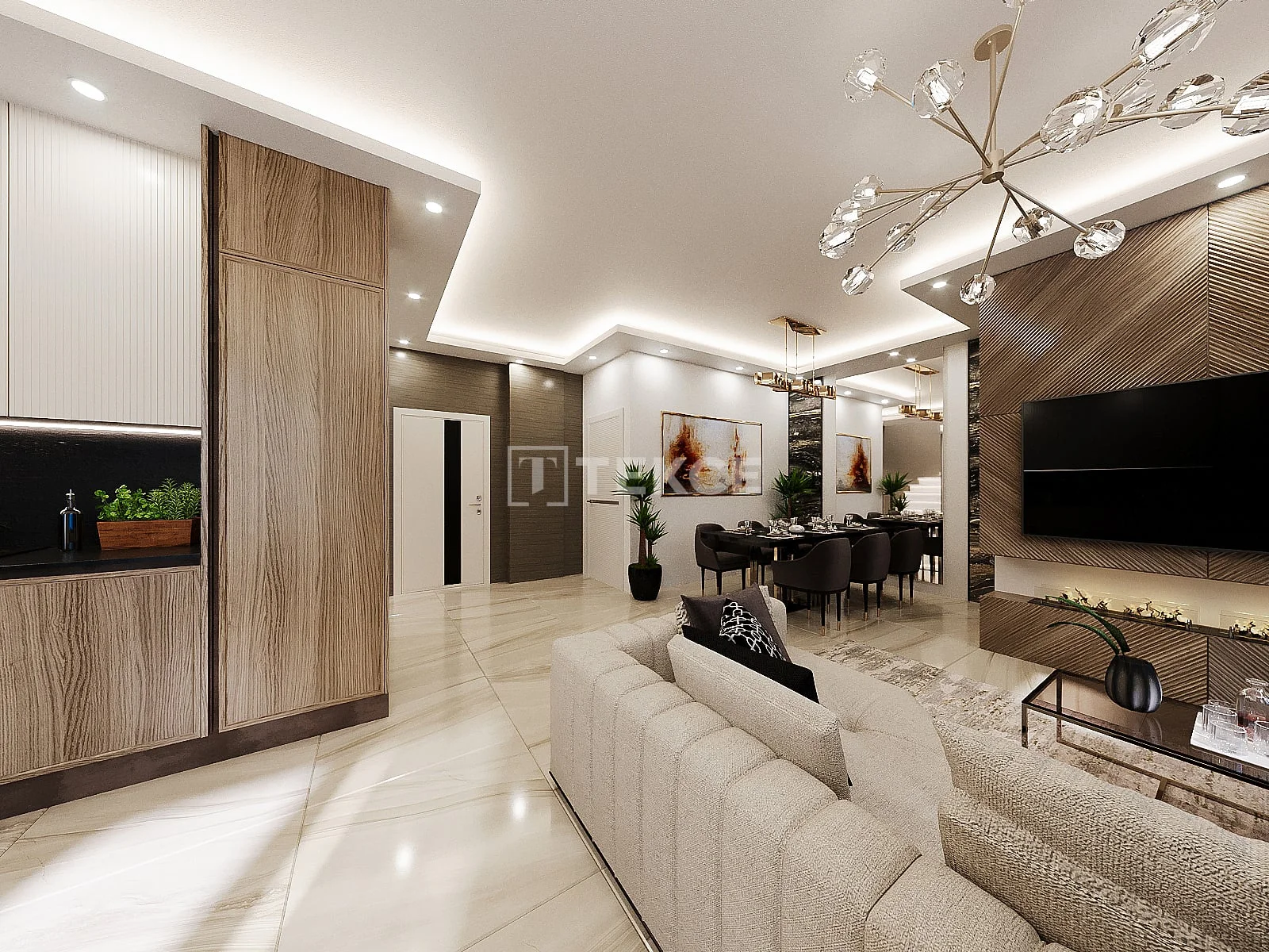 1-Bedroom Apartment with Sea and City Views in Mahmutlar, Alanya, photo 4