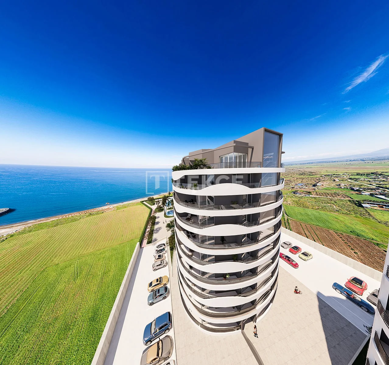Studio with Sea View in Lefke, Beachfront, 35 m², photo 2