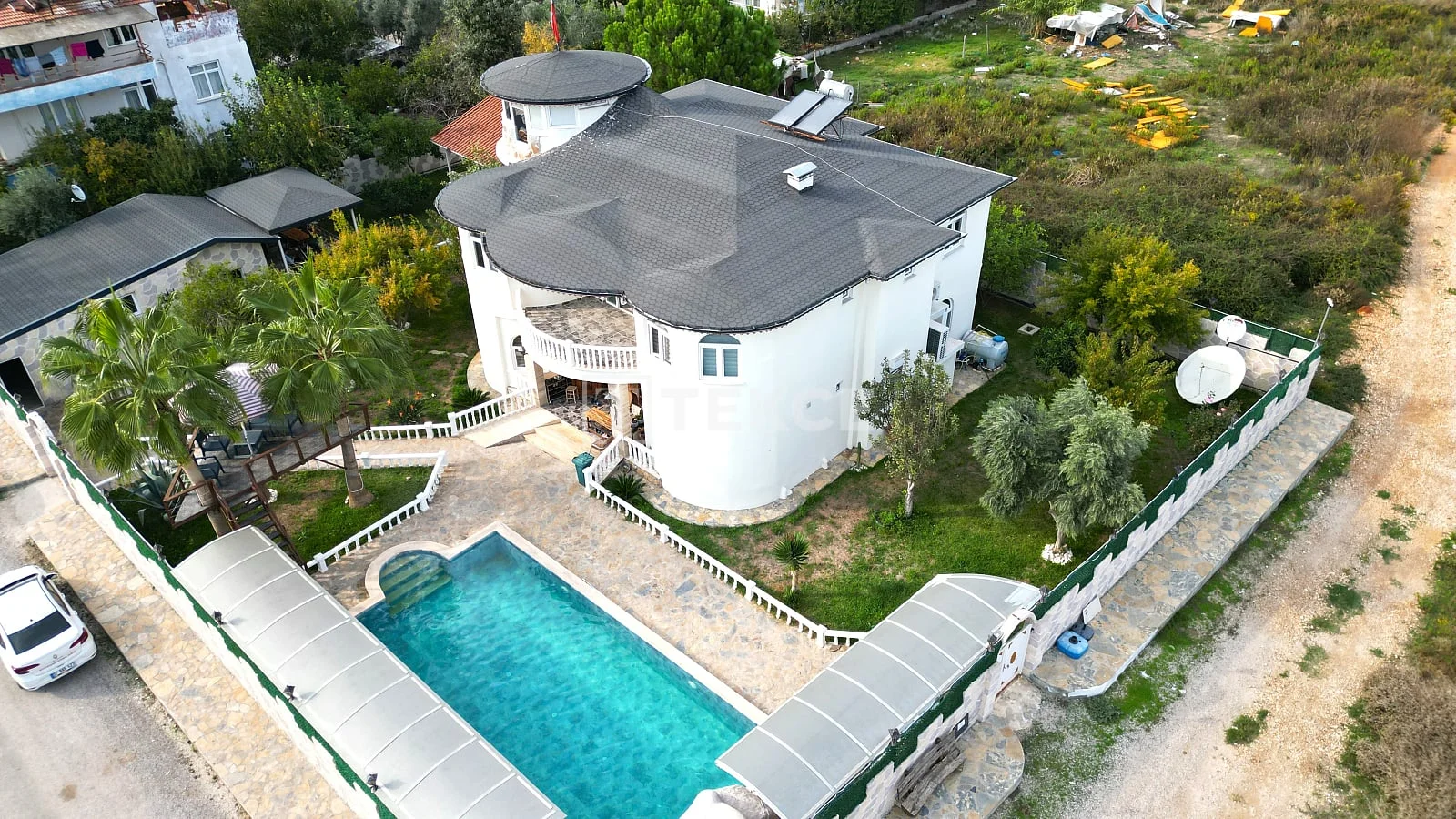 9-Bedroom Villa with Private Pool and Golf Course Views in Antalya