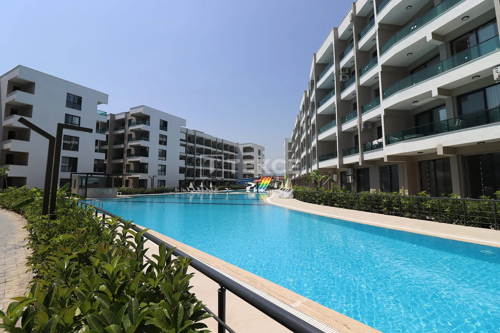 1-Bedroom Apartment with Shared Pool in Mersin