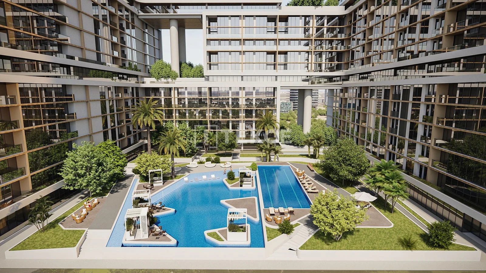 2-Bedroom Apartment with Pool and Spa in Meydan, Dubai, photo 2