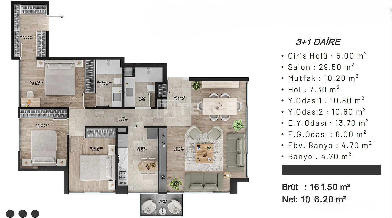 3-Bedroom Apartment with Sea and City Views in Kadikoy, Istanbul, photo 3