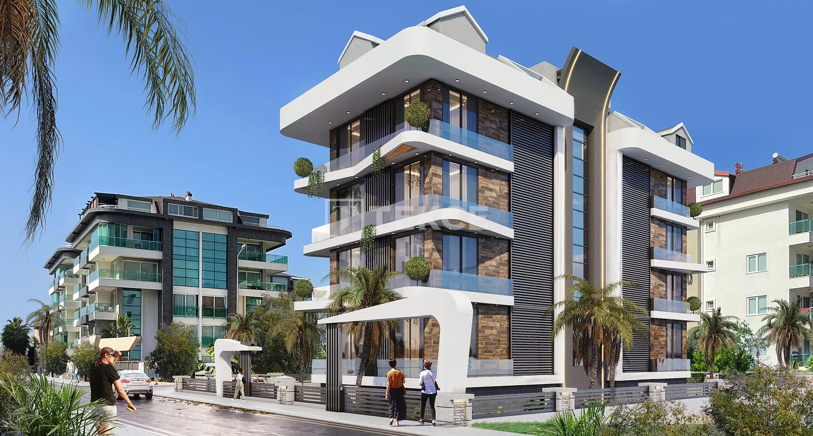 1-Bedroom Apartment with Sea View in Kestel, Alanya, photo 3