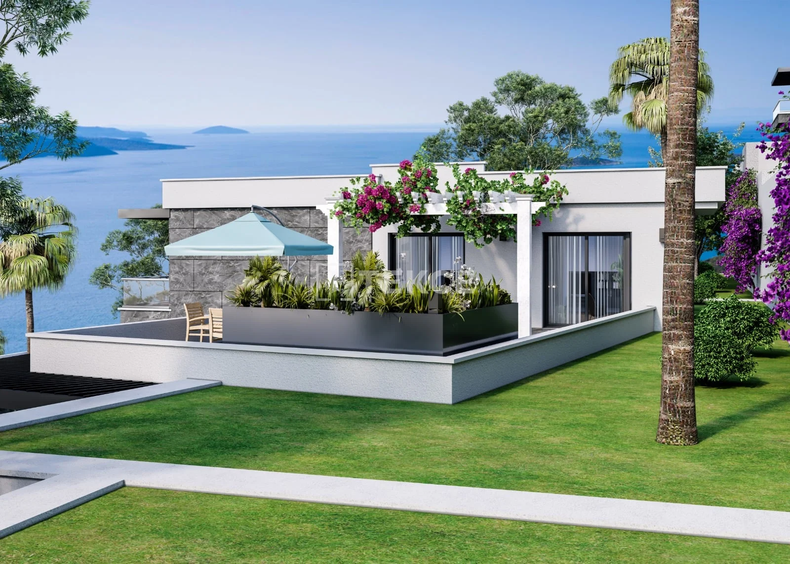 6-Bedroom Villa with Private Pool and Sea View in Yalikavak, Bodrum, photo 4