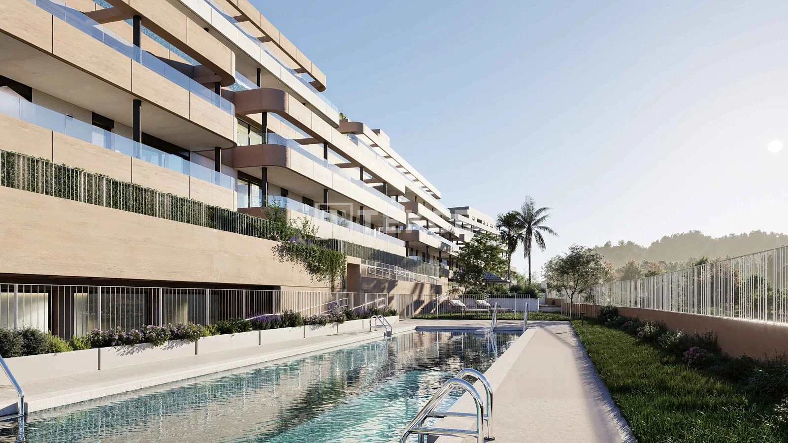 2-Bedroom Apartment with Golf and Sea View in Estepona