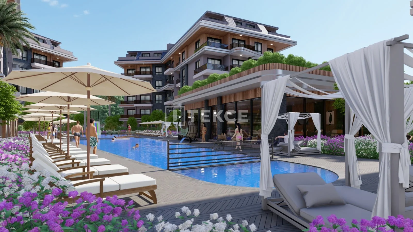 2-Bedroom (2+1) Penthouse and Apartments with Mountain Views in Alanya, photo 3