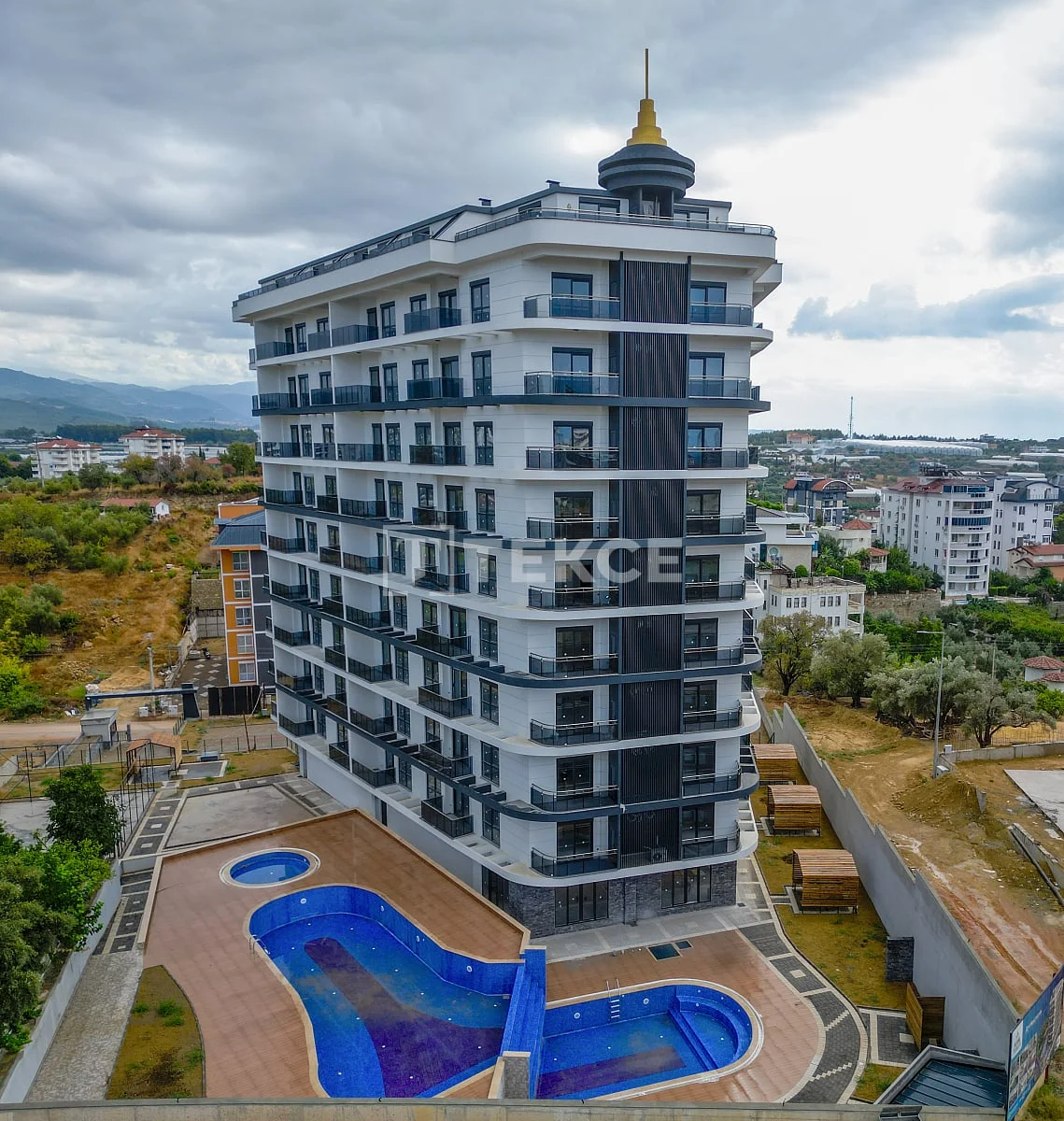 2-Bedroom Penthouse with Sea and Mountain Views in Avsallar, Alanya