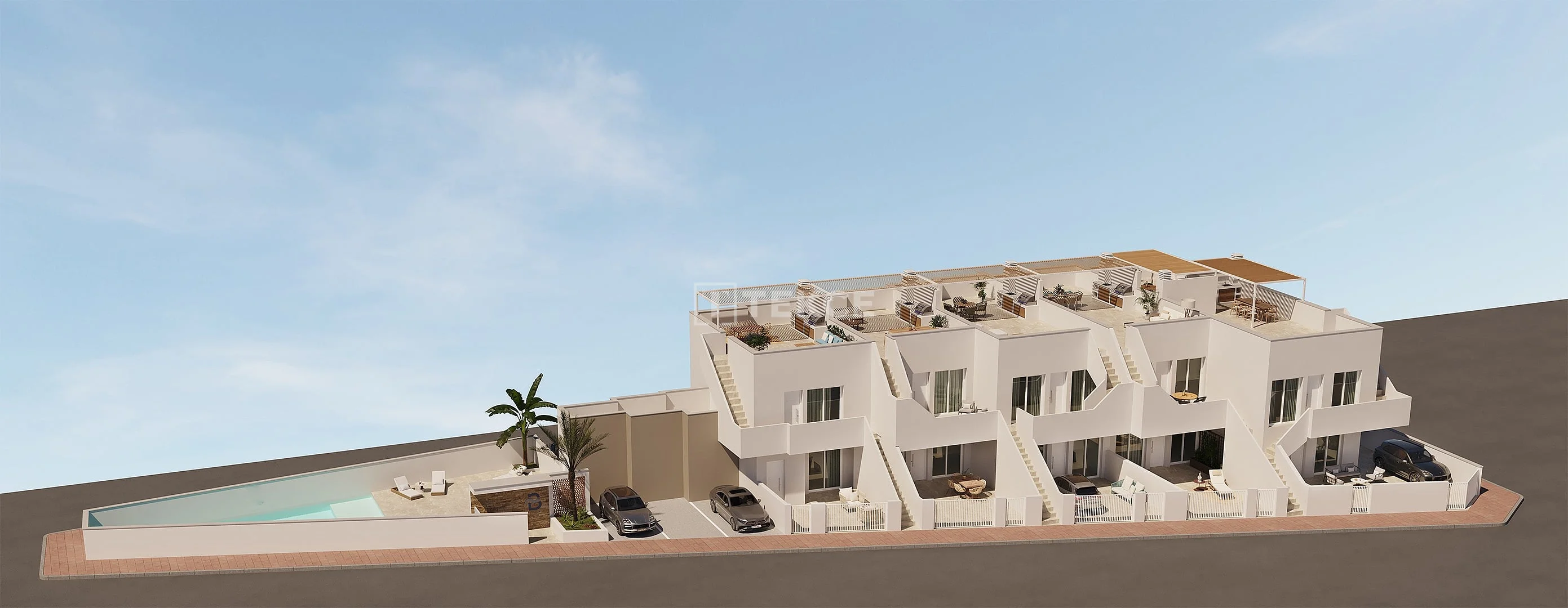 Новая квартира 3 комнаты (2 спальни) в Сан-Педро-дель-Пинатар, фото 2