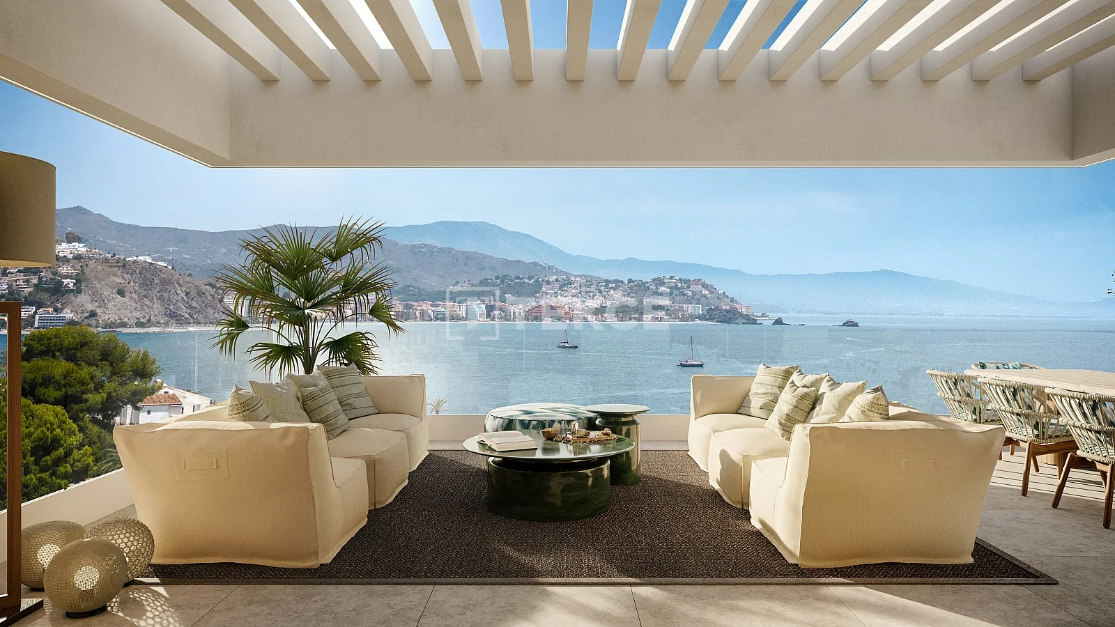 3-Bedroom Villa with Private Pool and Sea View in Almunecar