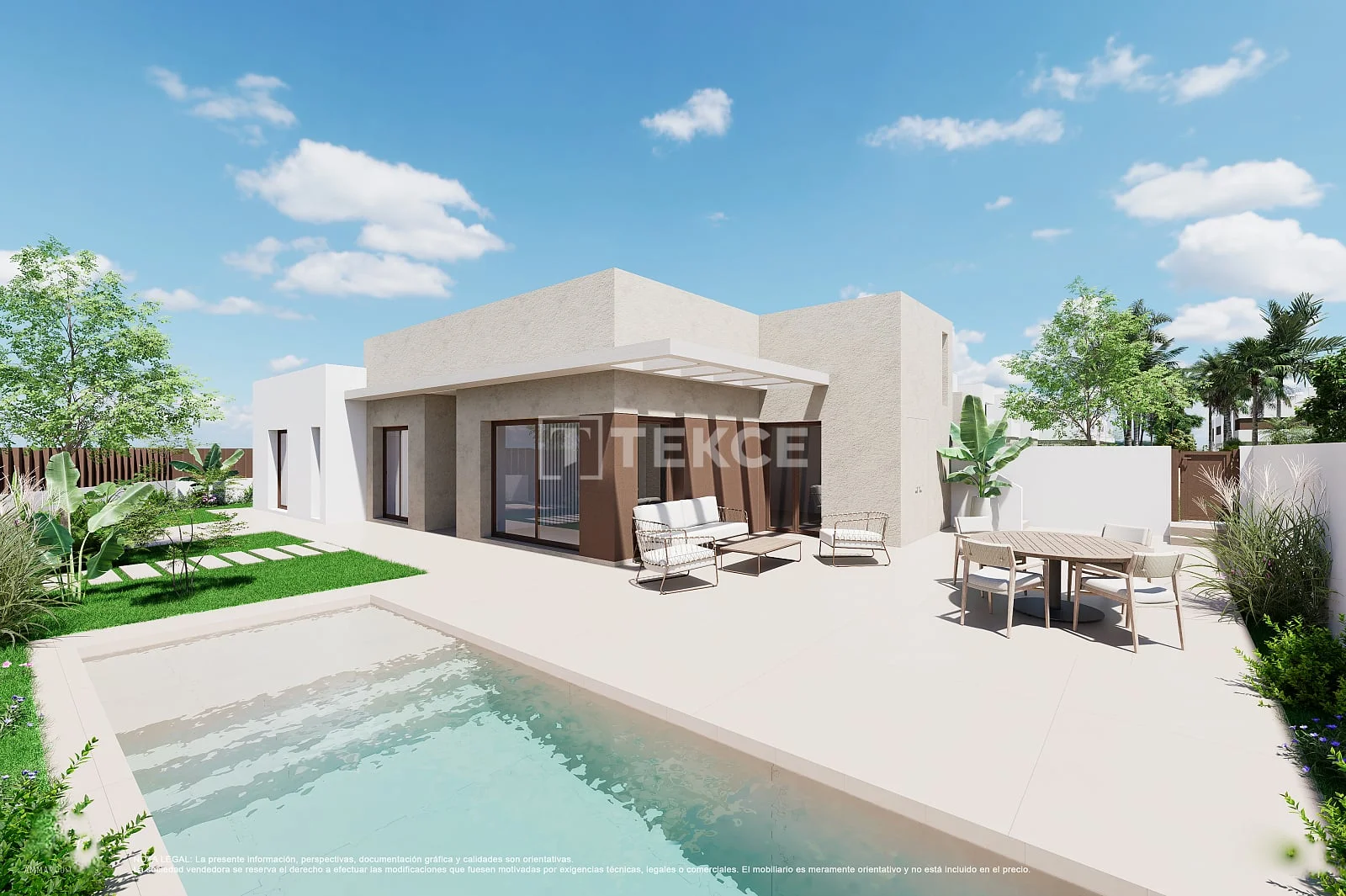 3-Bedroom Villa with Private Pool and Garden in Los Alcazares, photo 3