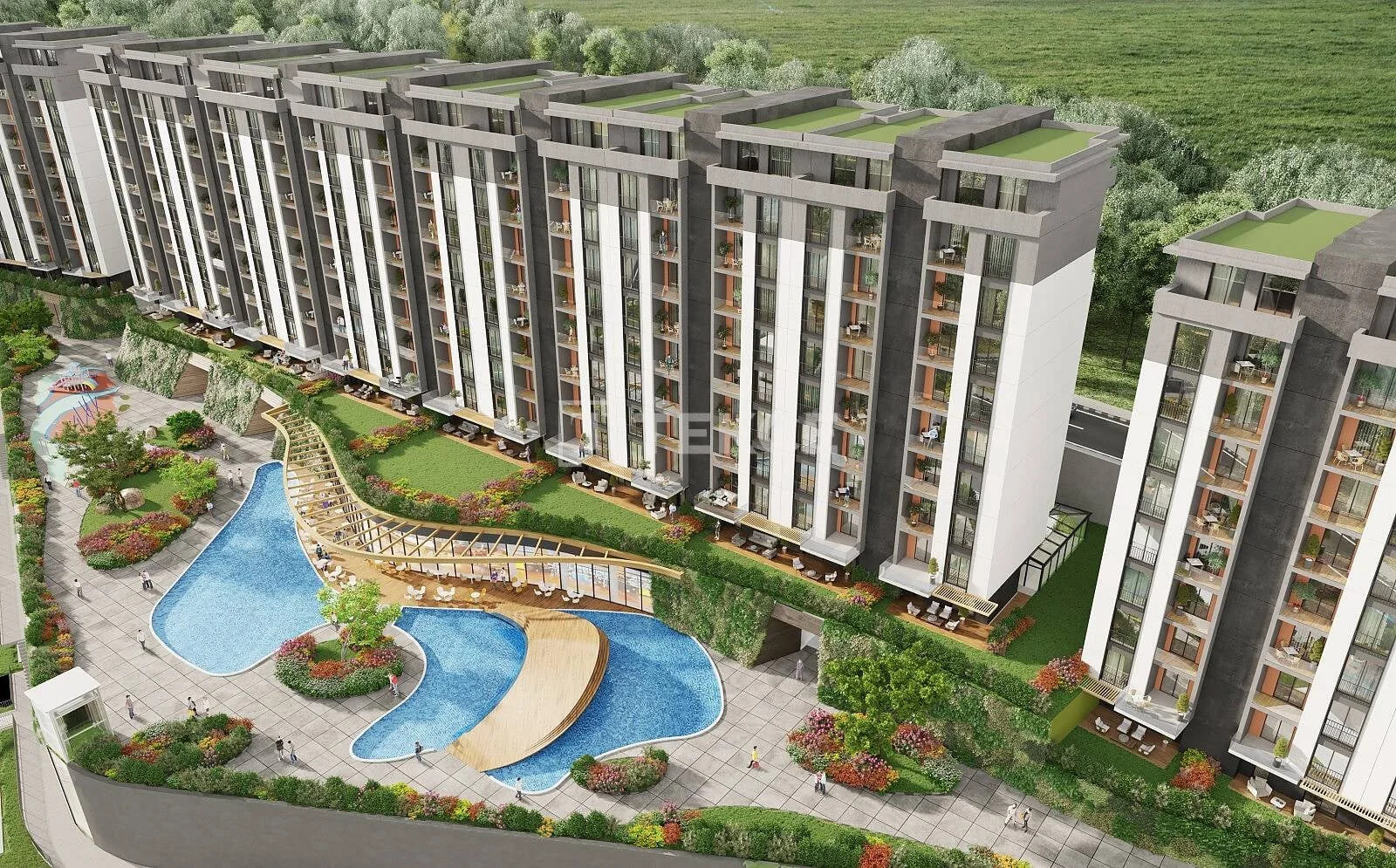 4-Bedroom (5-Room) Apartment with Golden Horn View in Eyup, Istanbul