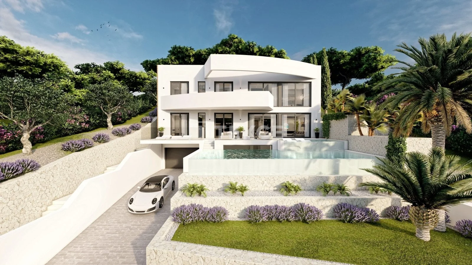 4-Bedroom Villa with Private Pool in Altea