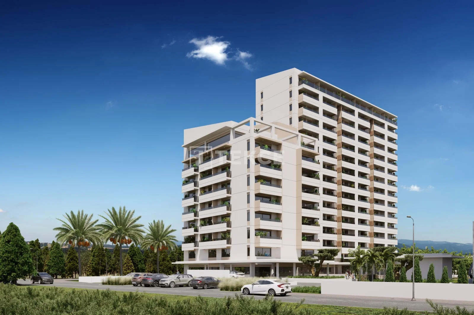 1-Bedroom Apartment with Sea View in Mersin, photo 3