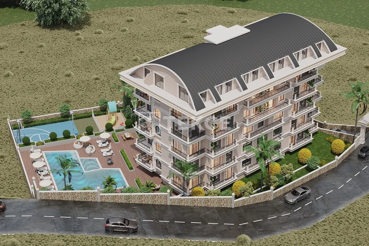 2-Bedroom Penthouse with Sea and Mountain Views in Tosmur, Alanya, photo 2