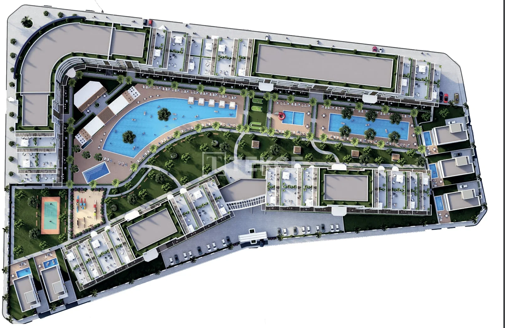 3-Bedroom Apartment with Shared Pool in Aksu, Antalya, photo 2