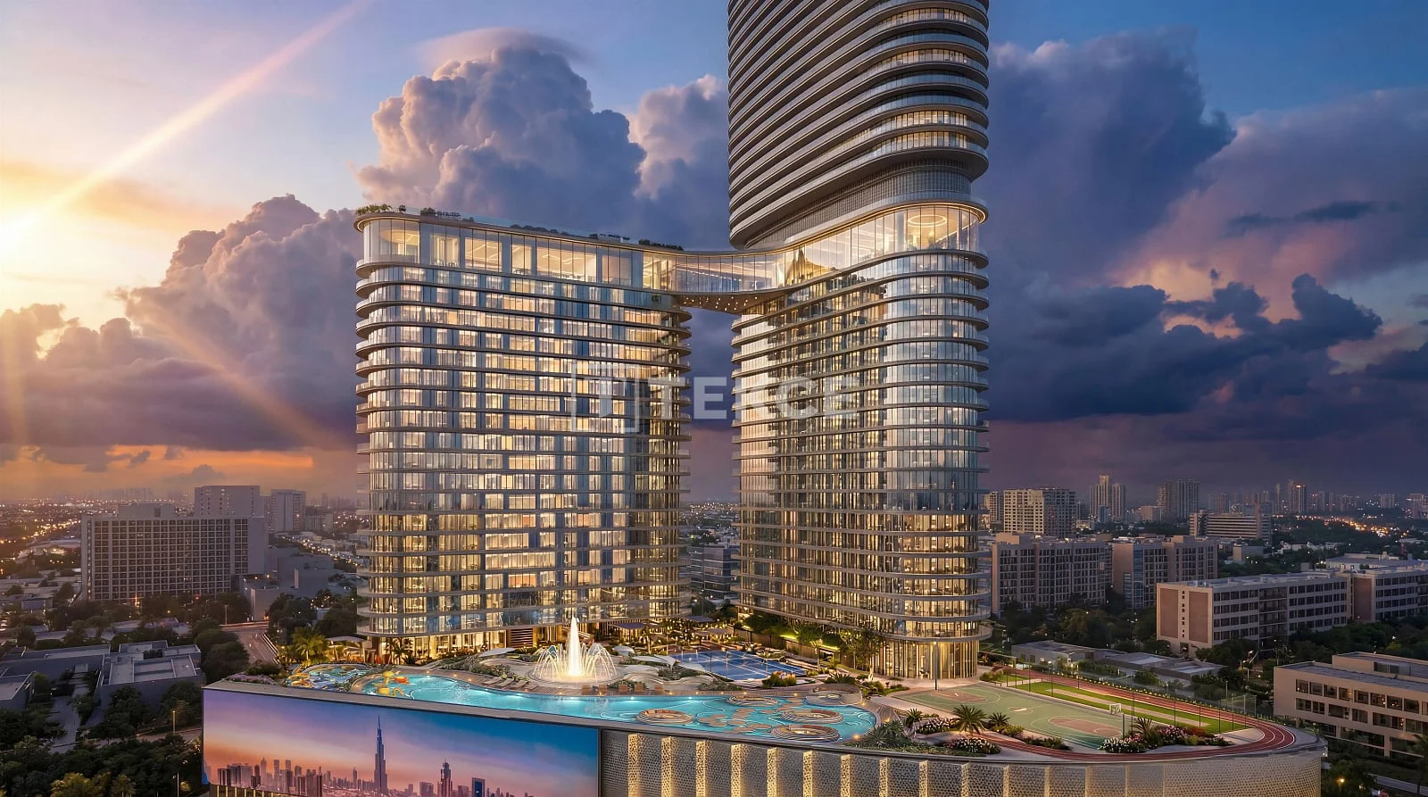 Квартира 4 комнаты (3 спальни) в Jumeirah Village Circle, Дубай