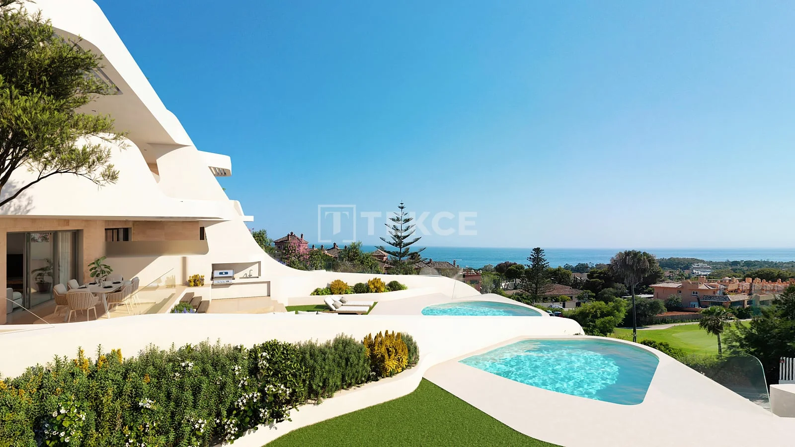 3-Bedroom Apartment with Private Pool and Sea View in Marbella