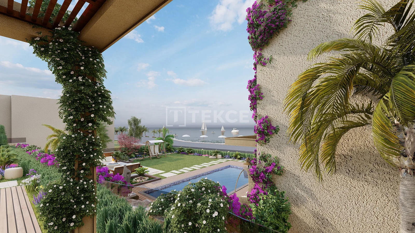 4-Bedroom (5-Room) Beachfront Villa with Private Pool in Bodrum, photo 2