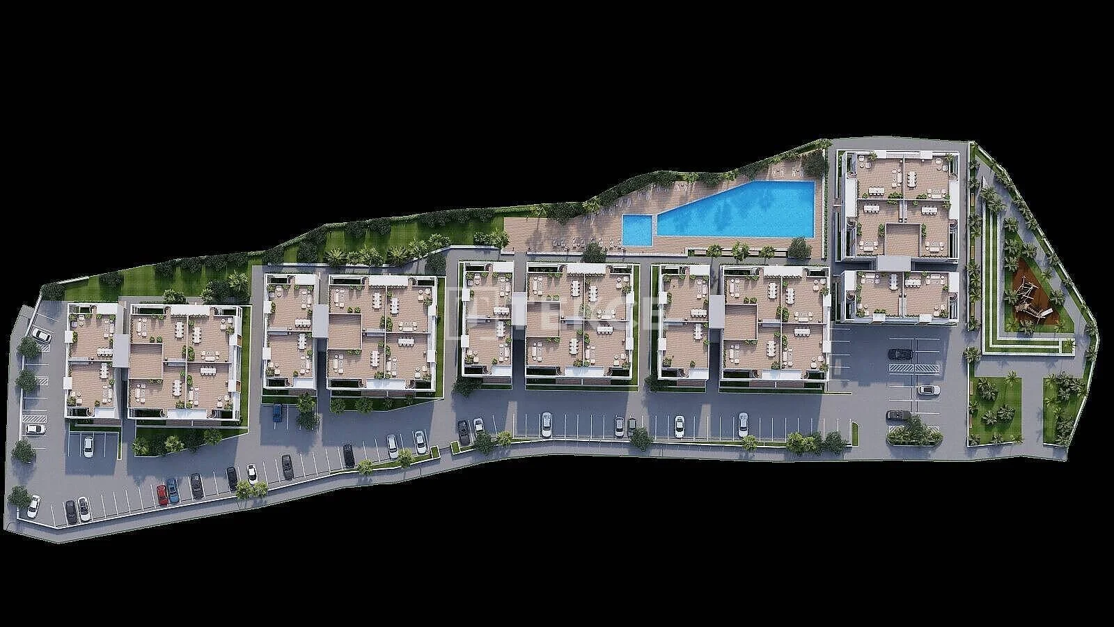 Пентхаус и квартира 3 комнаты (2 спальни) в Кирении, 2024 года, фото 3