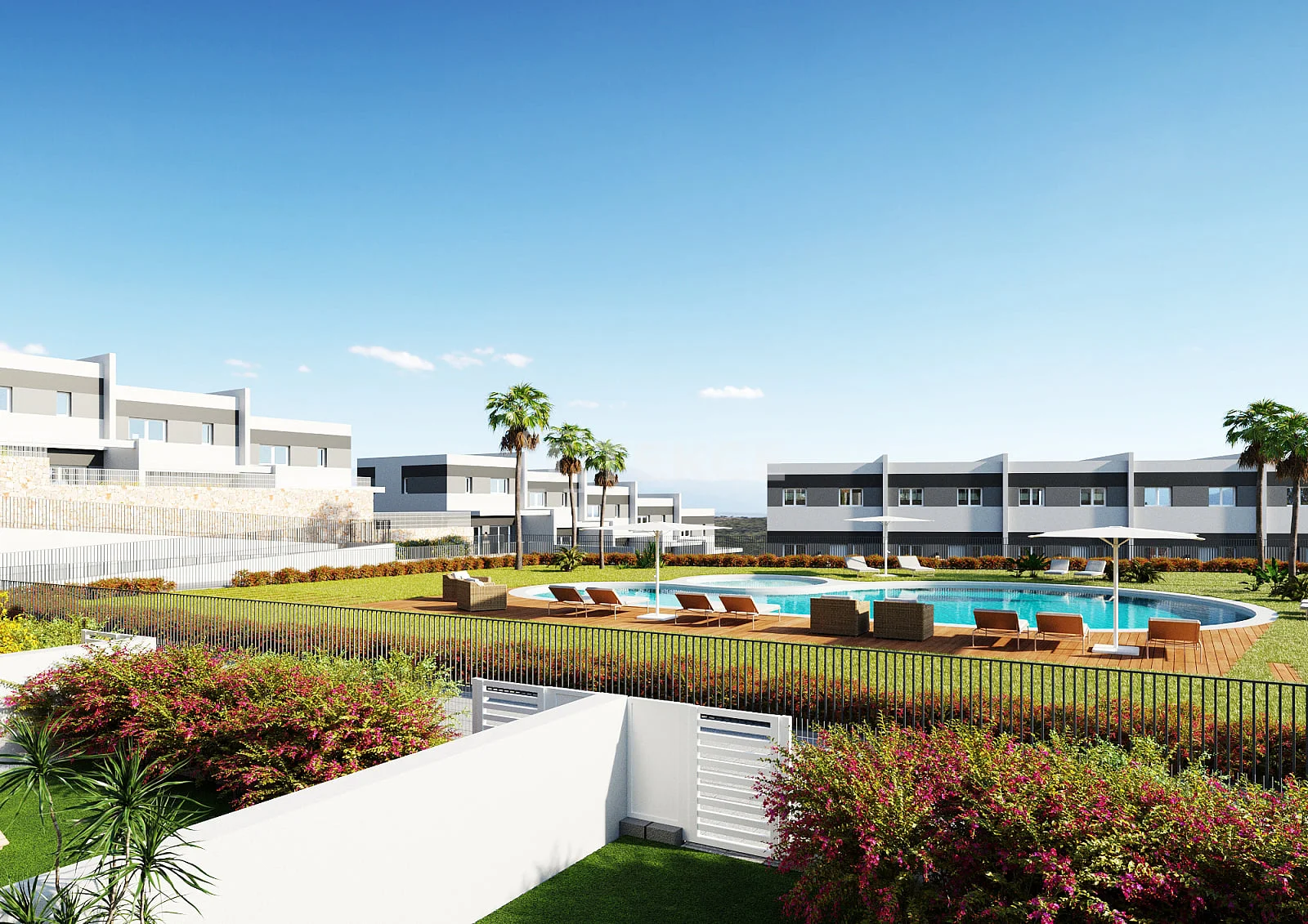 3-Bedroom Townhouses with Garden and Nature Views in Finestrat, photo 5