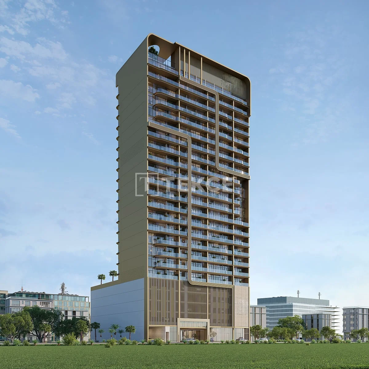 2-Bedroom Apartment with City View in Jumeirah Village Circle, Dubai
