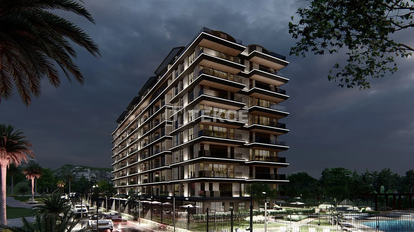 3-Bedroom Apartment with Sea View in Muratpasa, Antalya