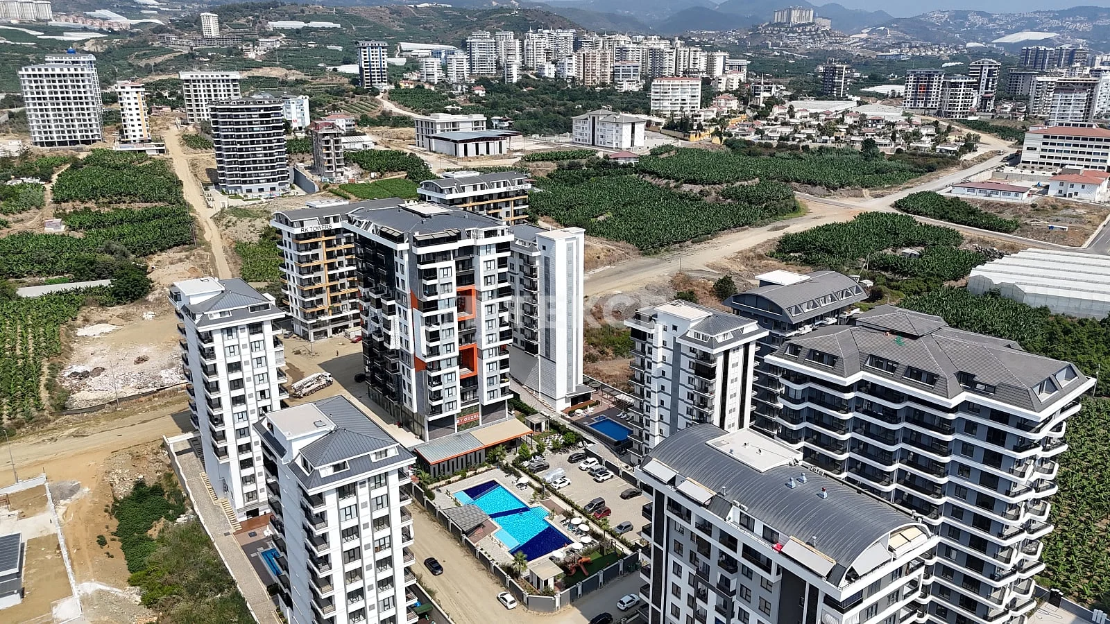 1-Bedroom Apartment with Mountain View in Mahmutlar, Alanya