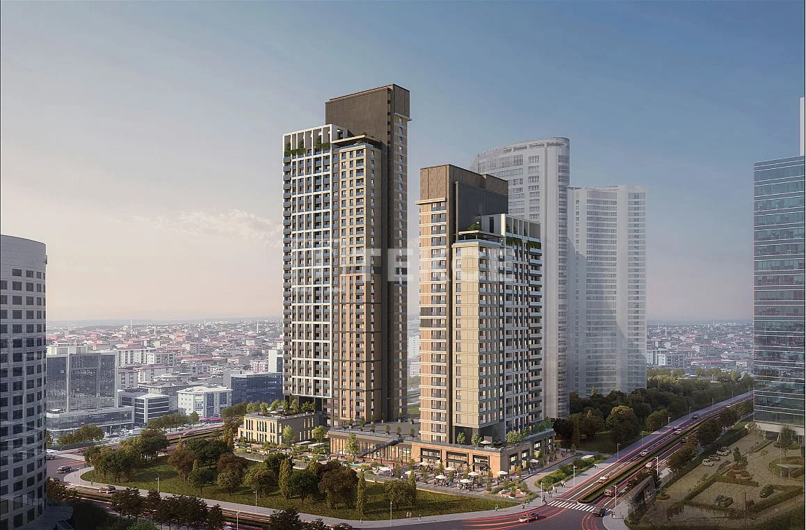 1-Bedroom Apartment with City and Nature Views in Istanbul