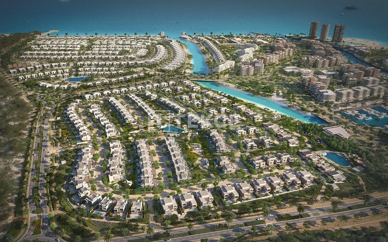 4-Bedroom Beachfront Villa with Private Pool in Abu Dhabi