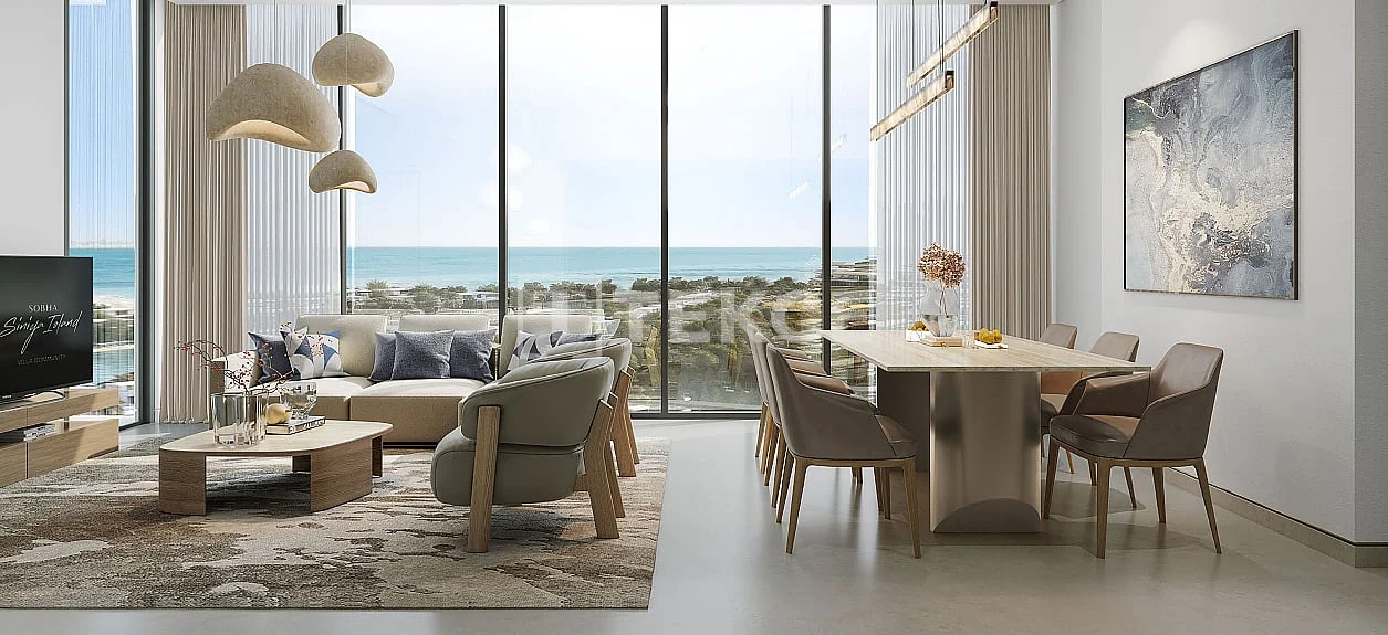 1-Bedroom Apartment with Sea View on Siniyah Island, Umm Al Quwain, photo 4