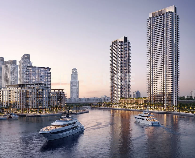 2-Bedroom Apartment with Bay View in Dubai Creek Harbour, Dubai