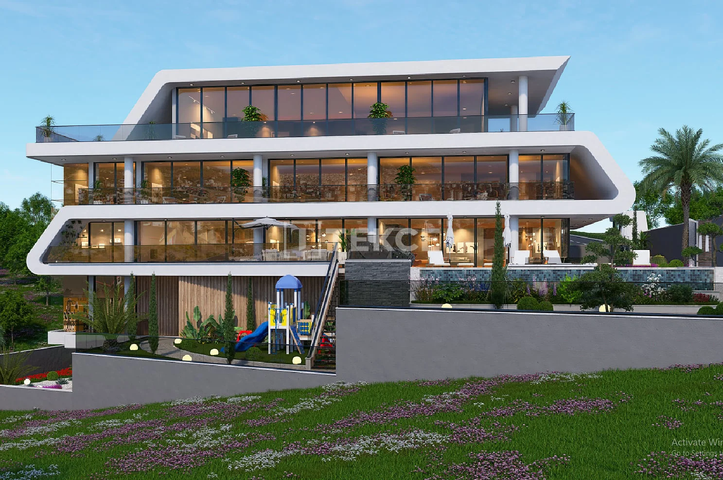 6-Bedroom Villa with Private Pool and Sea View in Cikcilli, Alanya, photo 3