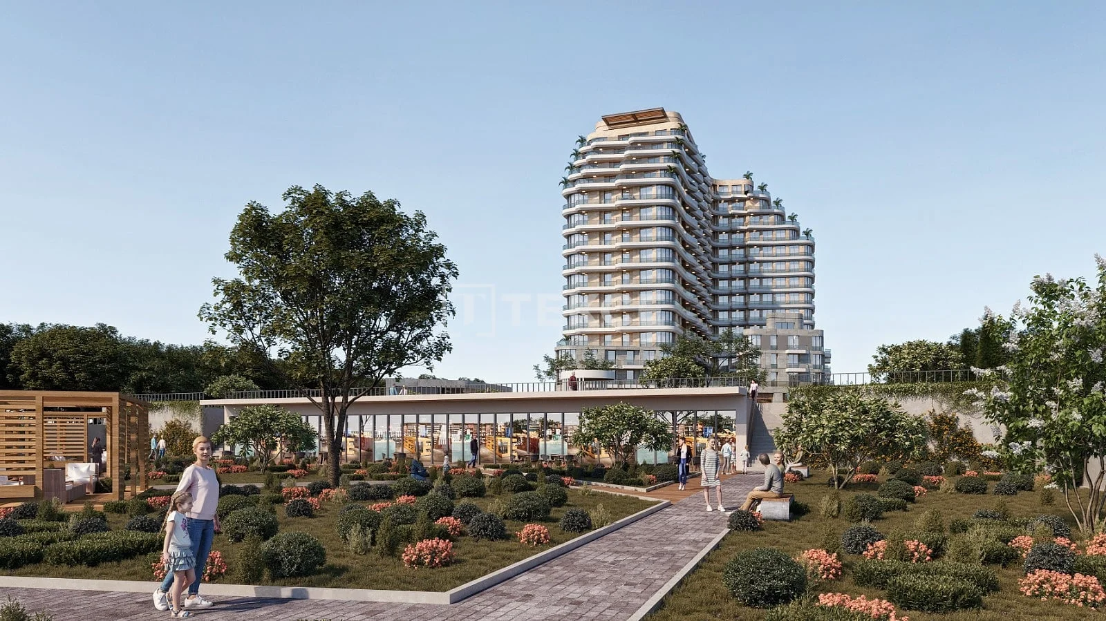 2-Bedroom Apartment with Lake View in Buyukcekmece, Istanbul
