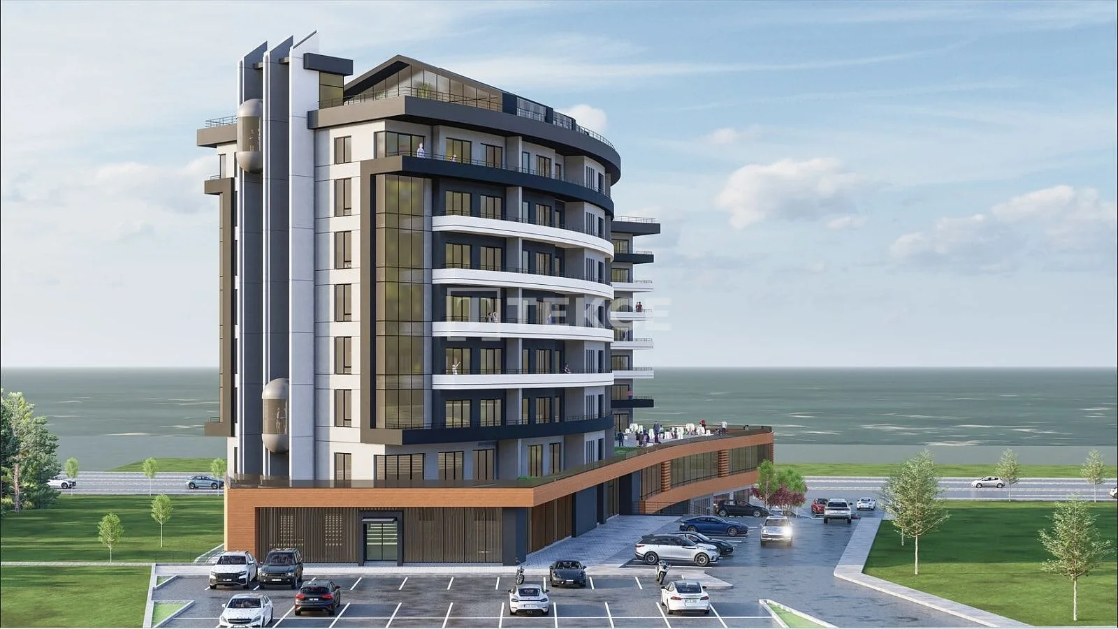 1-Bedroom Apartment with Sea View in Trabzon, photo 2